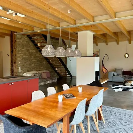 Living Timeless- Haldenhof Loft, Luxus Schwarzwald-retreat Mit Sauna Fuer Bis Zu 12 Personen Chalet Simonswald